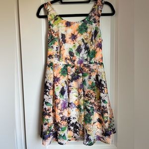 Forever 21 floral print dress